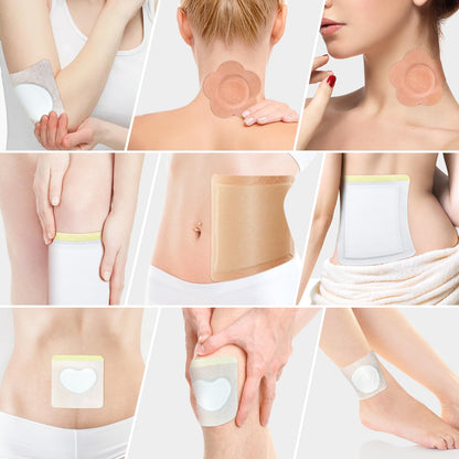 Castor Oil Patches Kit – 50 Patches + 8oz Organic Cold-Pressed Castor Oil