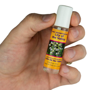Lily of the Valley Holy Land Anointing Oil – Jerusalem 1/4 oz Roller