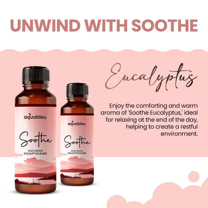Essential Massage Oil Gift Set – Serenity Trio: Calm Lavender, Relief Peppermint, Soothe Eucalyptus (80 ml) – Beautiful Gift for Women
