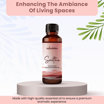 Eucalyptus Massage Oil – Soothing Aromatherapy (80ml) | Relaxation Gift