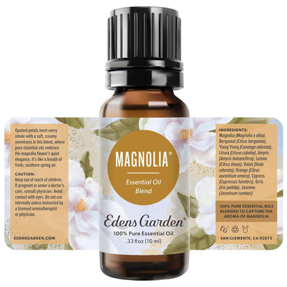 Edens Garden Magnolia Essential Oil Blend – 100% Pure Therapeutic Grade, 10 ml