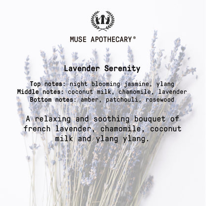 Muse Apothecary Linen Ritual - Aromatic Lavender Linen Spray for Bedding & Laundry