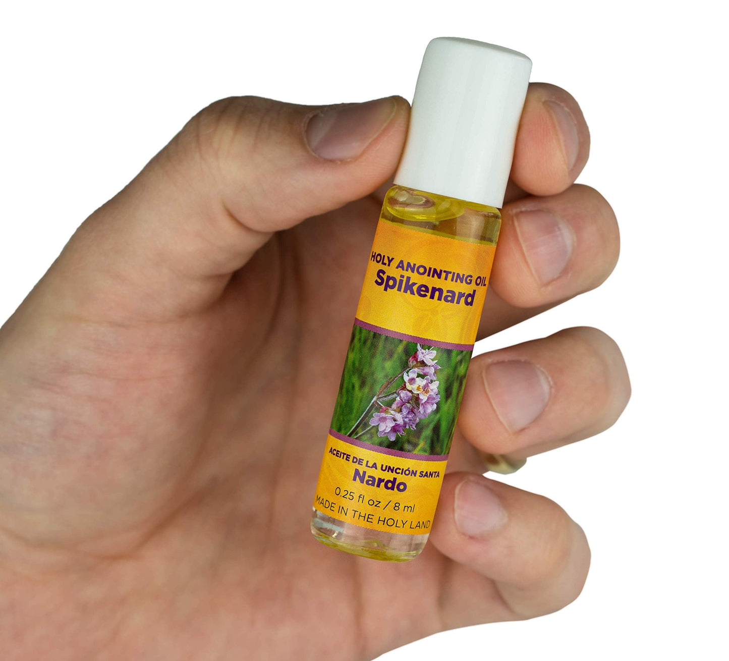 Spikenard Holy Land Anointing Oil — 1/4 oz Roller from Jerusalem | Israel Sourced, Biblical Oil