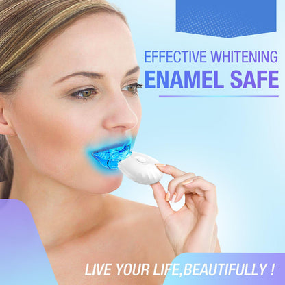 Teeth Whitening Kit with LED Light - Fast, Non-Sensitive Whitening Gel (1 Fl Oz) | 35% Carbamide Peroxide