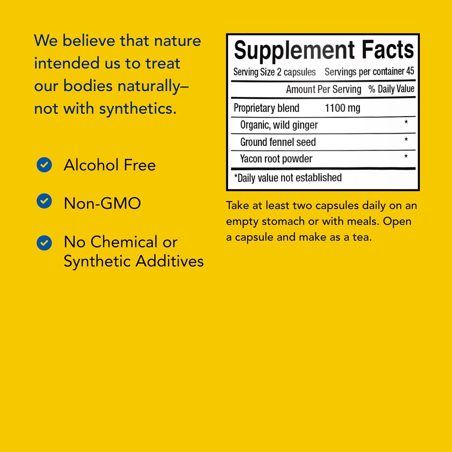 GingaMax by North American Herb & Spice | Ceylon Ginger - Digestive Support - 90 Capsules