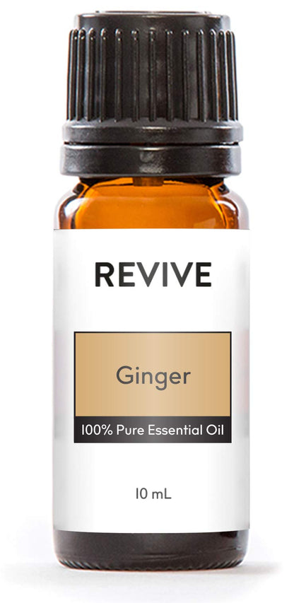 Ginger Essential Oil by Revive Essential Oils - 100% Pure Therapeutic Grade, for Diffuser, Humidifier, Massage, Aromatherapy, Skin & Hair Care