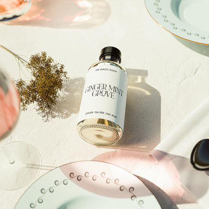 The Magic Scent Ginger Mint Grove Diffuser Oil - Luxury Hotel & Home Scents - 4 oz (120 mL)