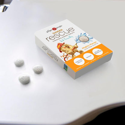 Ginger Rescue Chewables – Drug Free Digestive Health