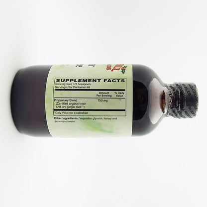 Holly Hill Health Foods Ginger Rescue Syrup 4 Ounces