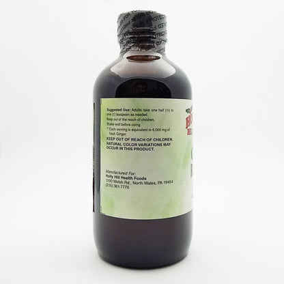 Holly Hill Health Foods Ginger Rescue Syrup 4 Ounces