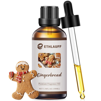 Gingerbread Fragrance Oil 3.38 fl oz – Diffusers, Candles, Soaps