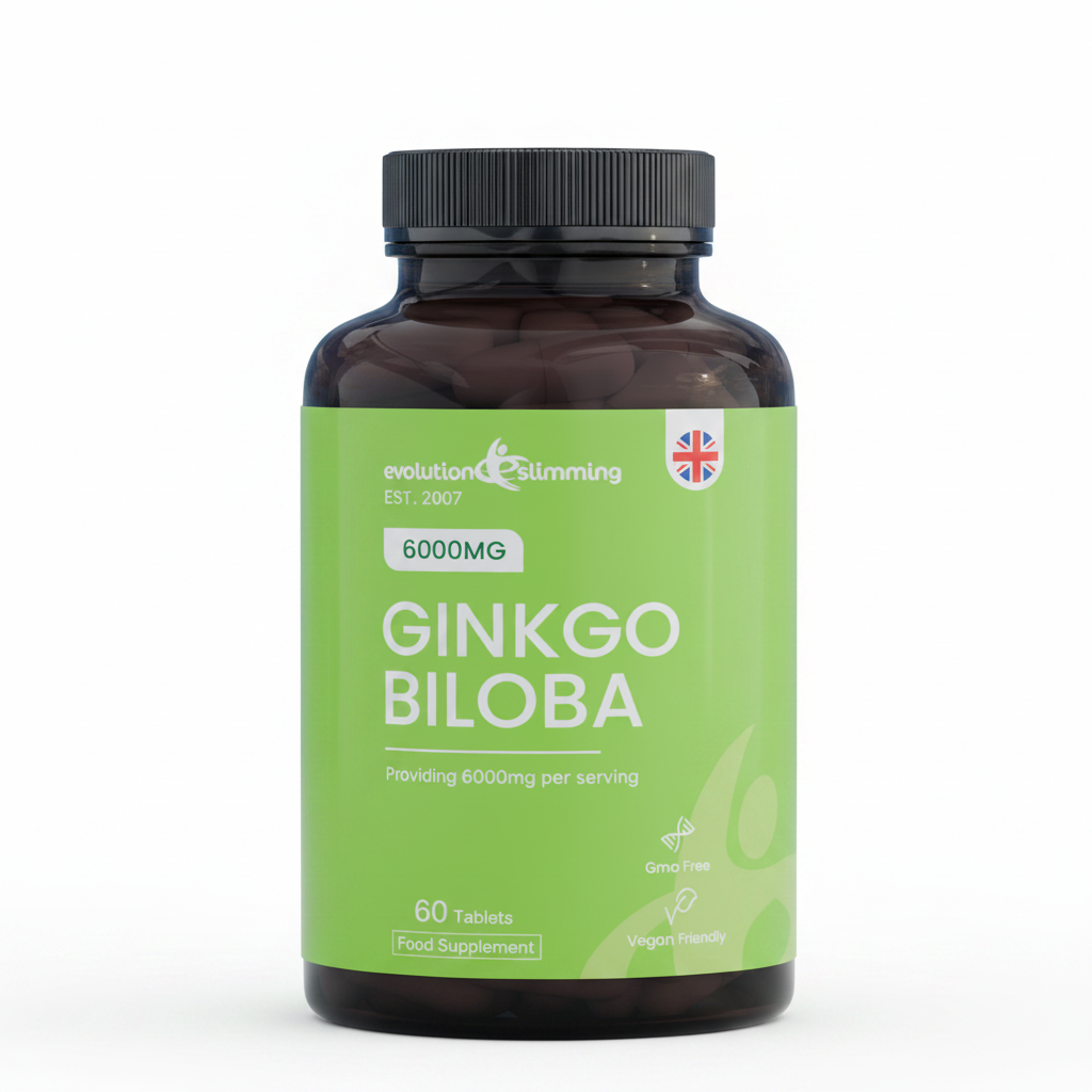 Ginkgo Biloba 6000mg High Strength - 6 month Supply