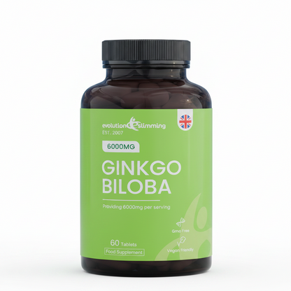 Ginkgo Biloba 6000mg High Strength - 6 month Supply