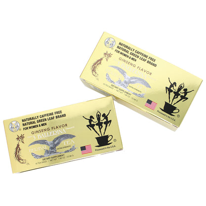 Ginseng Slim Power 3 Ballerina Tea – 18 Tea Bags (Women & Men)