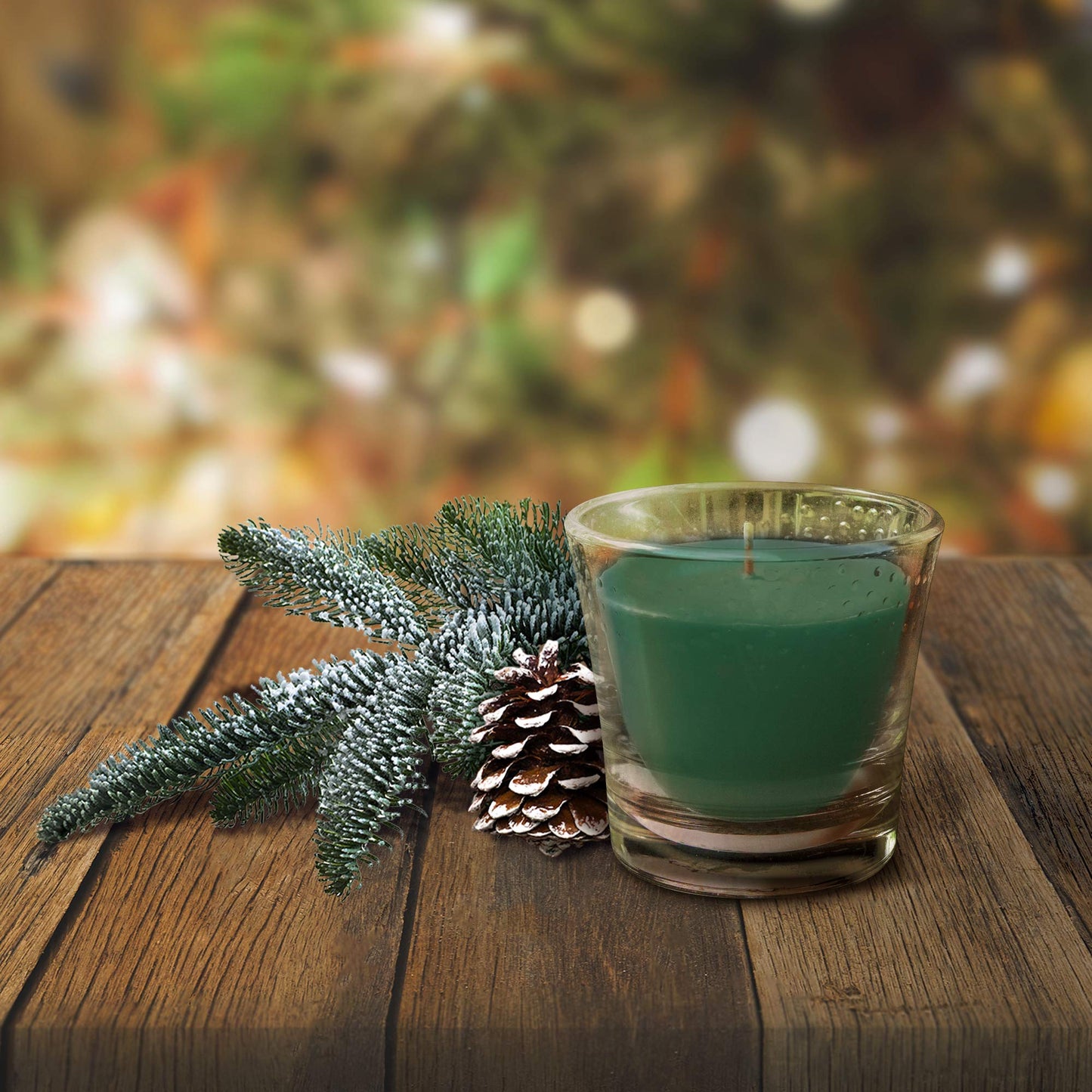 Glade Jar Candles – Pine Wonderland 3.4 oz, 1 Wick | Essential Oils Fragrance
