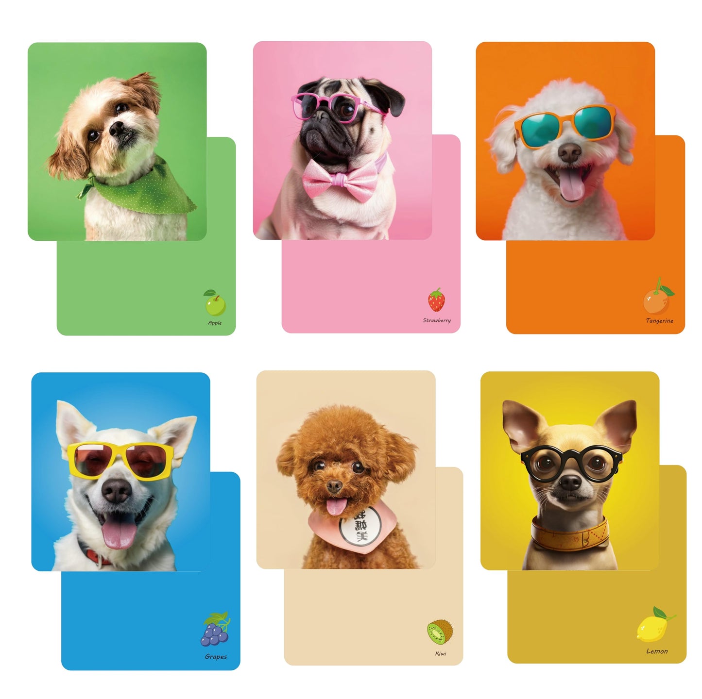 Glasses Cleaning Cloth 6x7in – Multicolor, For Glasses, Camera & Screens