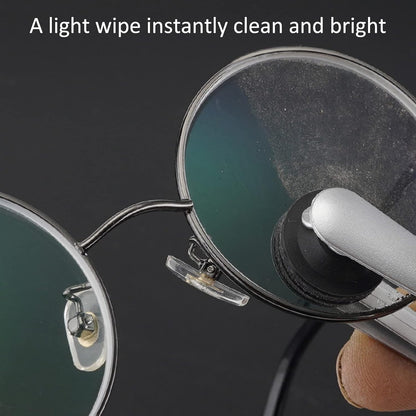 3Pcs Glasses Cleaner Kit – Portable Eyeglass Cleaning Kit with Microfiber Tech