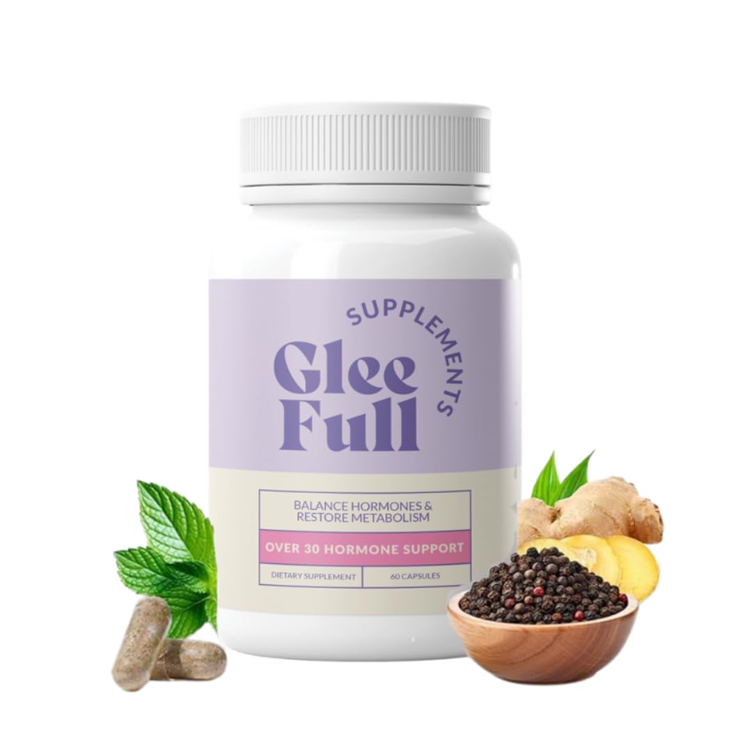 GLEEFULL SUPPS GleeFull Over 30 Hormone Support – Menopause & Hormone Balance for Women