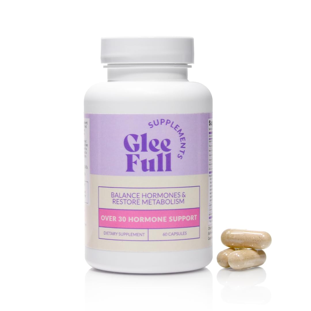GLEEFULL SUPPS GleeFull Over 30 Hormone Support – Menopause & Hormone Balance for Women