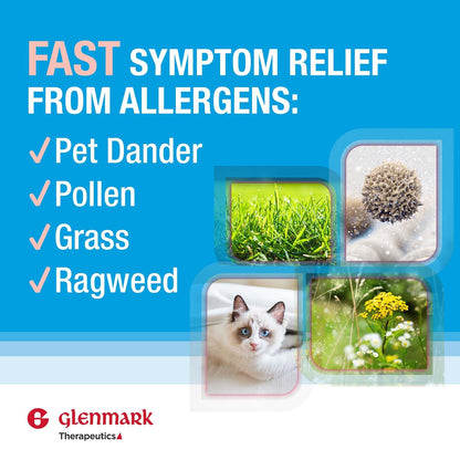 Glenmark Therapeutics Olopatadine Eye Drops – Quick Itch & Redness Relief (0.1%, 5ml)
