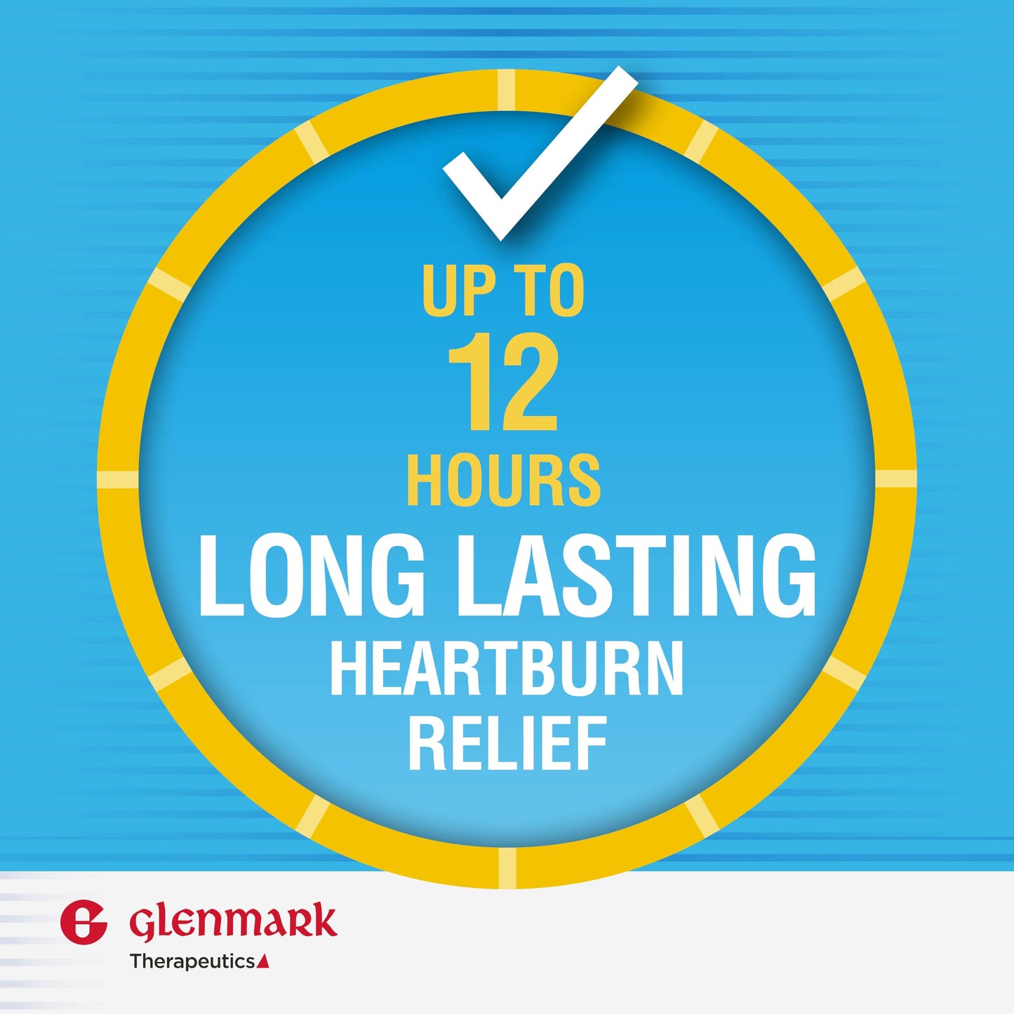 Glenmark Maximum Strength Famotidine 20 mg Tablets – Heartburn Relief (200 Count)