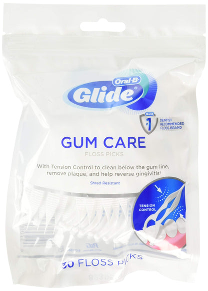 Glide Pro-Health Advanced Floss Picks – 30 Ea, 30 Count (Pack of 2)