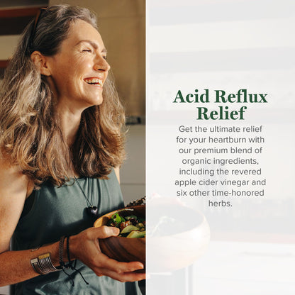 Global Healing Center Acid Reflux Relief Organic Liquid – Slippery Elm, 2 Fl oz