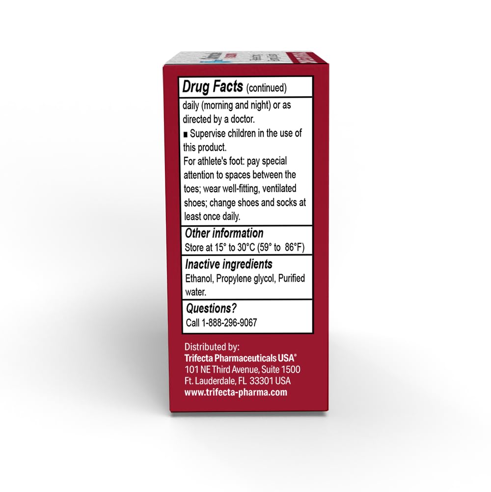 Globe 1% Topical Clotrimazole Solution 10ml – Fast-Acting Relief for Athlete’s Foot, Jock Itch, Ringworm