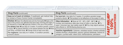 Globe Miconazole 2% Antifungal Cream (6 Pack) – For Athlete’s Foot, Jock Itch & Ringworm