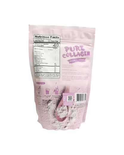 Glowming Pure Collagen Powder Unflavored 150g | Marine Collagen Supplement