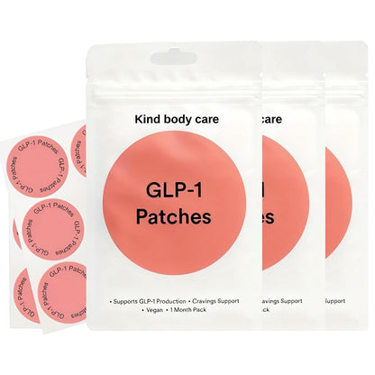 90pcs GLP-1 Patches - Body Care Balance | Natural Gentle Hydrating Patch (Pink)