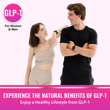 GLP ONE Supplement for Women & Men, GLP ONE Supplements Women, Probiotics with Akkermansia Probiotic, Natural GLP ONE for Immune, Digestion, Gut, GLP ONE Levels and Overall Health, Vegan - 60 Capsules