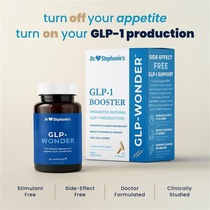 Pharmaganics GLP-Wonder – Natural GLP-1 Boosting Supplement for Hunger & Cravings
