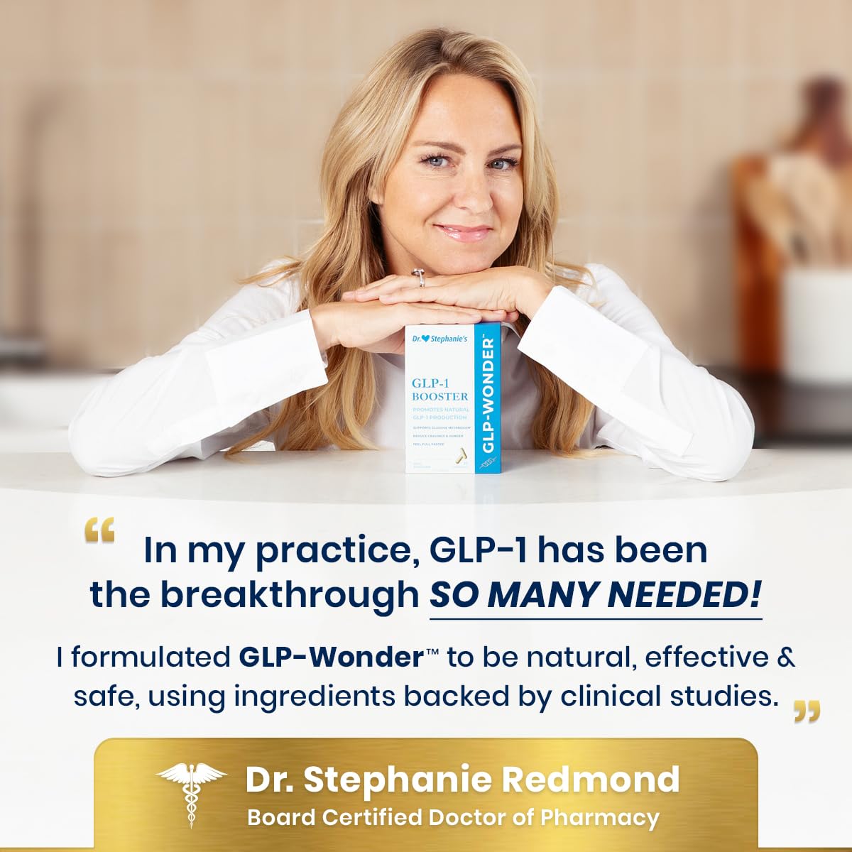 Pharmaganics GLP-Wonder – Natural GLP-1 Boosting Supplement for Hunger & Cravings