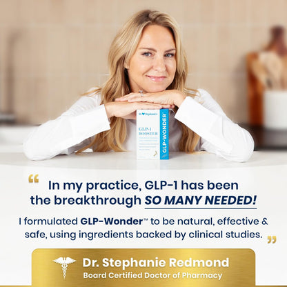 Pharmaganics GLP-Wonder – Natural GLP-1 Boosting Supplement for Hunger & Cravings