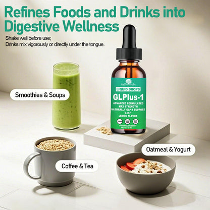 GLP-1 Liquid Drops — 6x Stronger Than Capsules | 9-in-1 GLP-1 Support