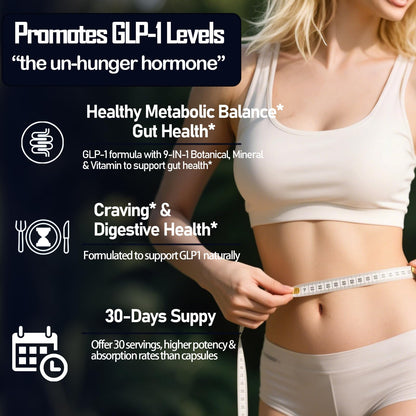 GLP-1 Drops – 9-in-1 GLP-1 Support for Women & Men