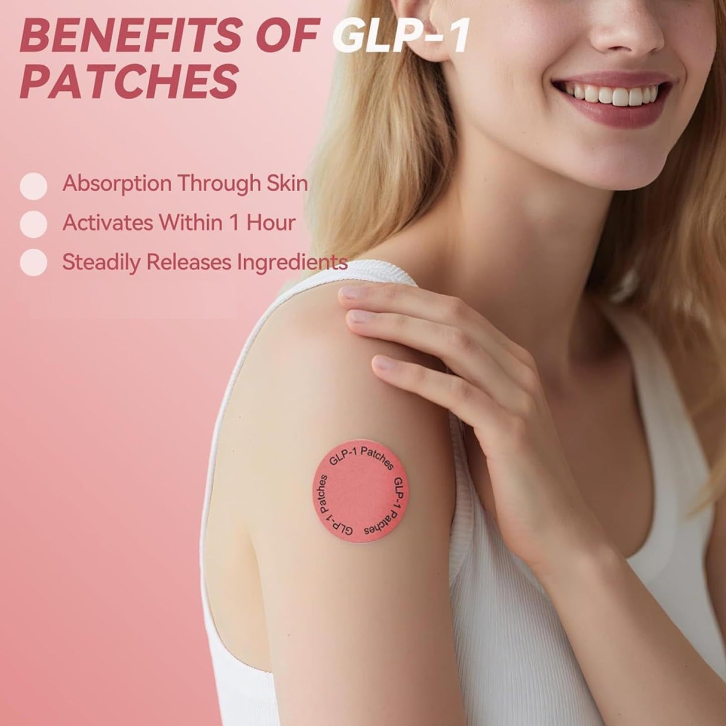 DRAWYUM GLP-1 Patches for Women and Men - 30 Count GLP-1 Patch