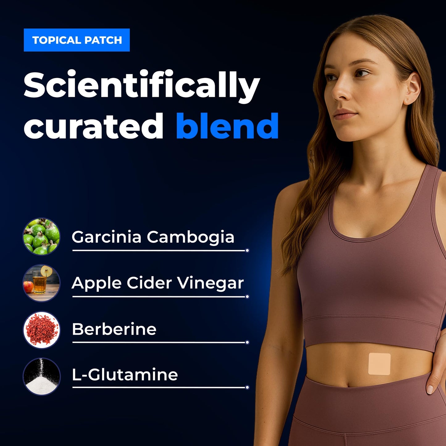 GLP-1 Patches for Women & Men – 60 Days Supply | Berberine & More