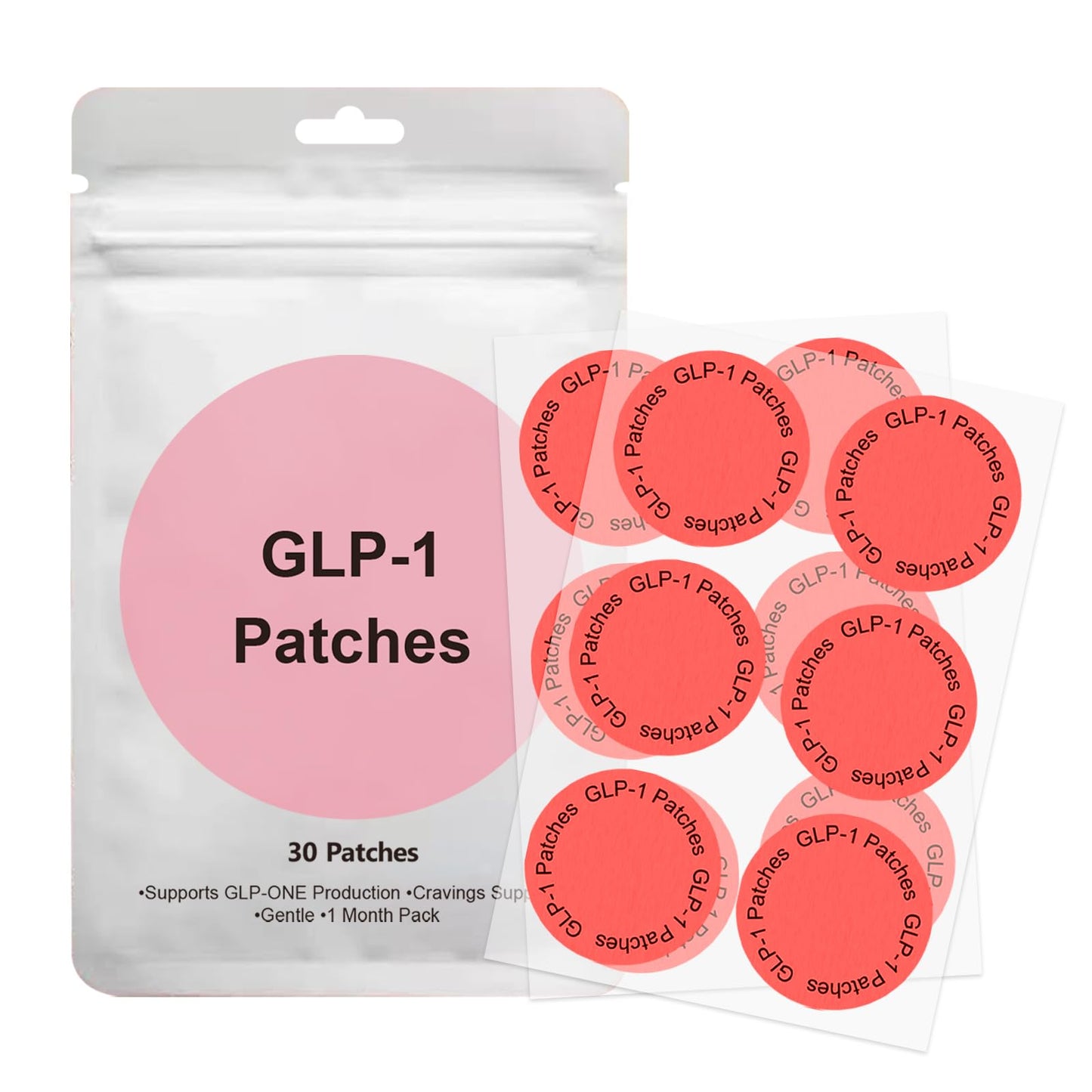 GLP-1 Patches for Men & Women – 30 Count Body Care