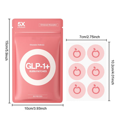 GLP-1 Patches – 12-Hour Hunger Management, New & Improved, 5x Stronger Formula