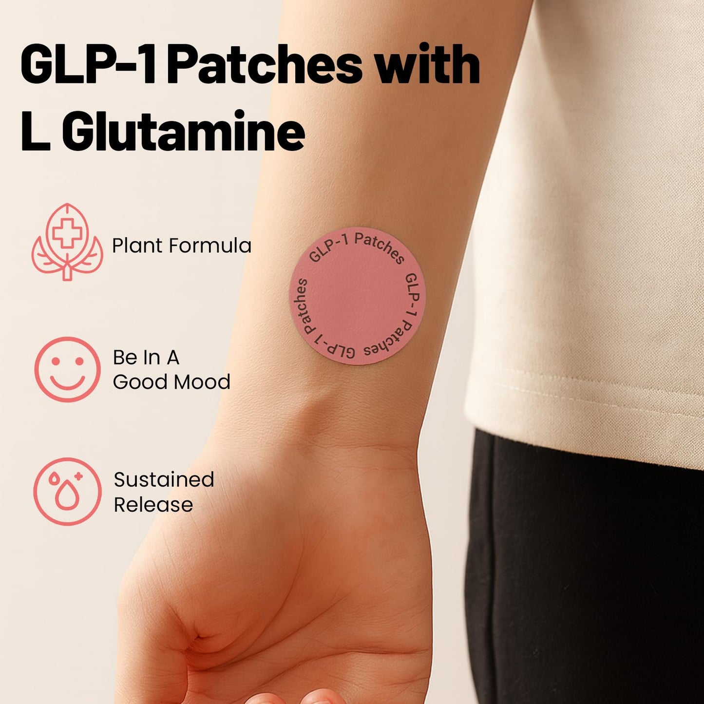 GLP-1 Wellness Patches — Natural Plant Ingredients for Women’s Health & Wellness (30 Count)