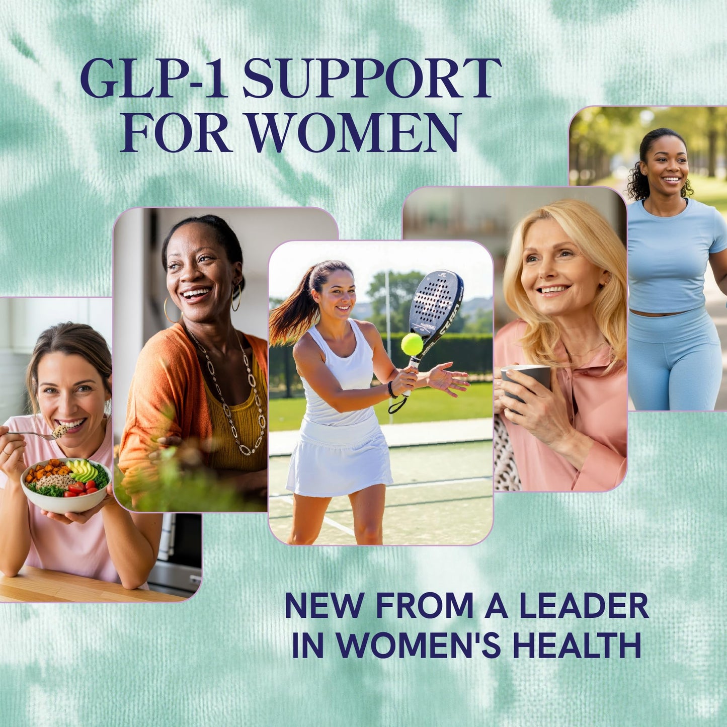 GLP-1 Support for Women | Nutritional Support with Probiotics, Berberine, Cinnamon & More | GLP 1 Supplement for Healthy GLP1 Activity, Digestive Health & Metabolic Balance | Non-GMO | 60 Ct.