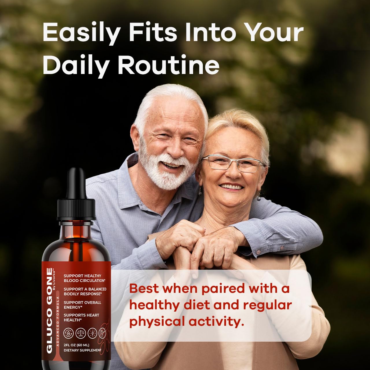 Gluco Gone Drops 2 Pack – Premium All-Natural Liquid Drops