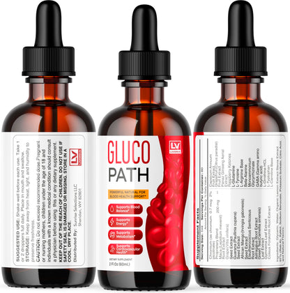 Glucopath Drops, Glucopath Liquid – Official All-Natural Balance Support