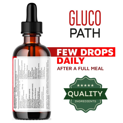 Glucopath Drops, Glucopath Liquid – Official All-Natural Balance Support