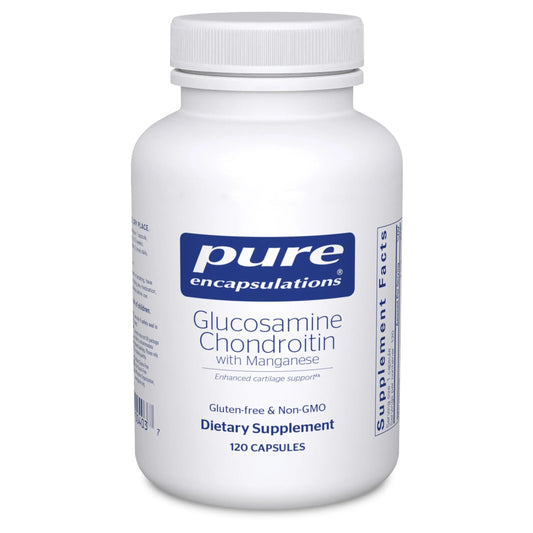 Pure Encapsulations Glucosamine Chondroitin with Manganese – Joint Support, Cartilage Health & Connective Tissue (120 Capsules) BritishVita | Premium UK Vitamins & Wellness Supplements
