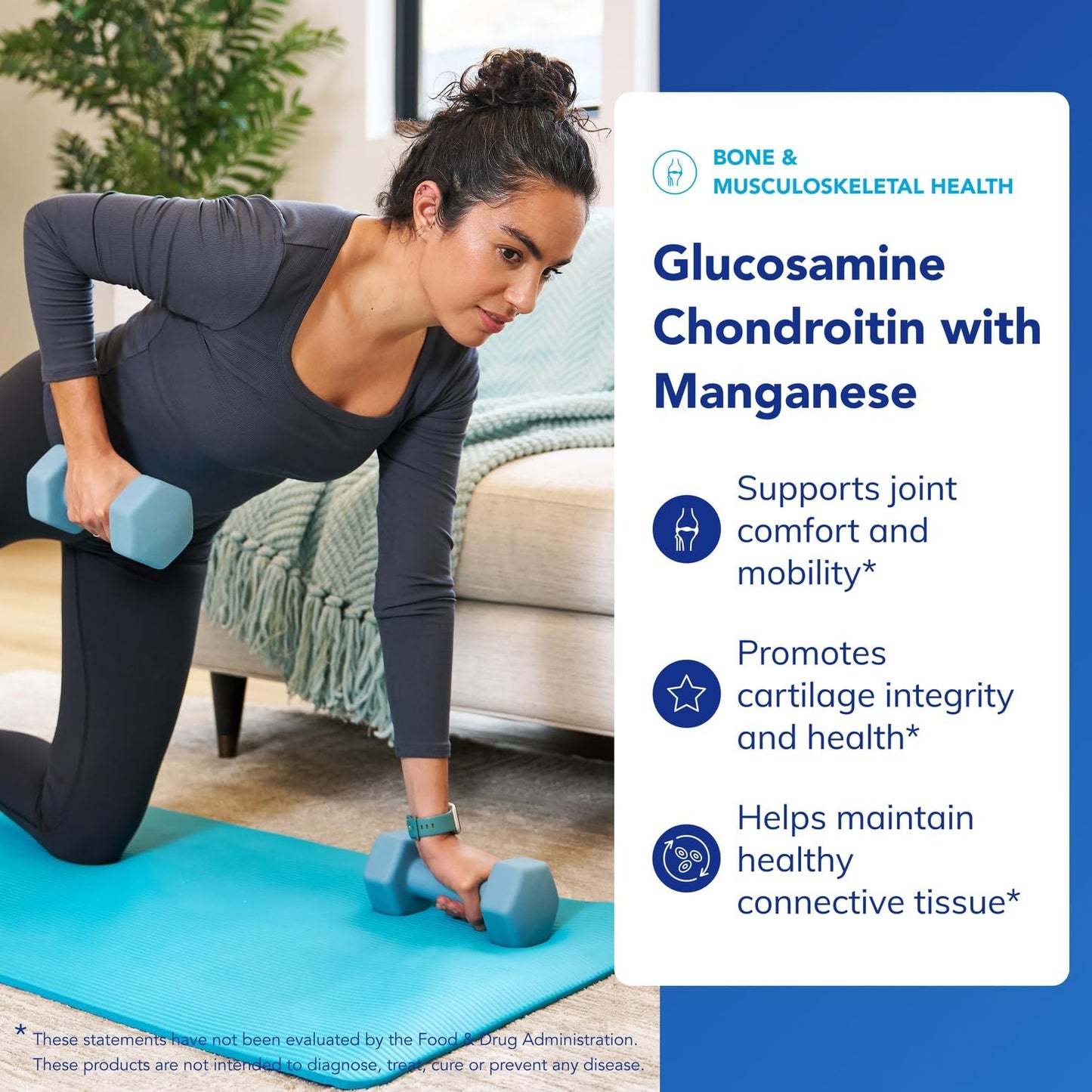 Pure Encapsulations Glucosamine Chondroitin with Manganese – Joint Support, Cartilage Health & Connective Tissue (120 Capsules)
