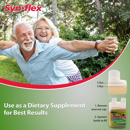 1500mg Liquid Glucosamine & Chondroitin - Orange Flavor - Joint & Cartilage Support (32 Day Supply)