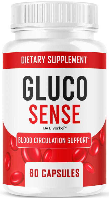 GlucoSense – Official GlucoSense Capsules | Maximum Strength 60 Capsules for 1 Month